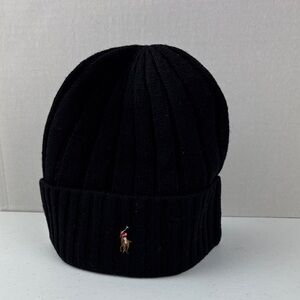 Polo by Ralph Lauren Black Beanie